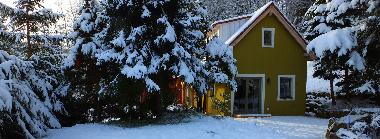 Das Ferienhaus im Winter 