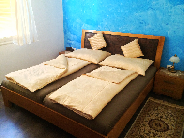 Blaues Schlafzimmer