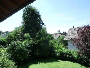 Ausblick vom Balkon