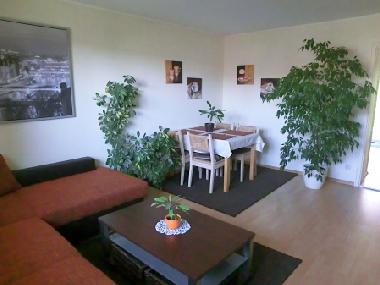 Wohnzimmer mit Essecke