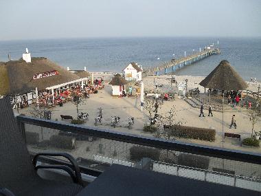 Ausblick vom gro�en Balkon