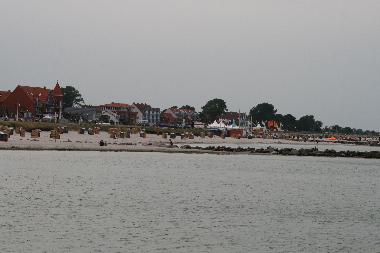 Blick auf die Fischerh�tten in Sch�nberg