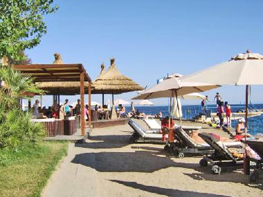 Strand Lido mit Bar in Opatija