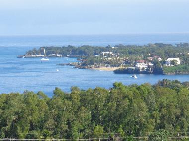 Vista Aussicht hoch ueber Sosua