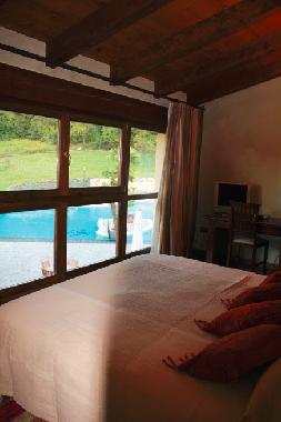 Doppelbett Zimmer mit ensuite Bad/WC