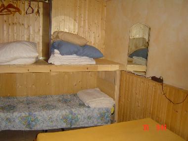 Doppelbett und Einzelbett