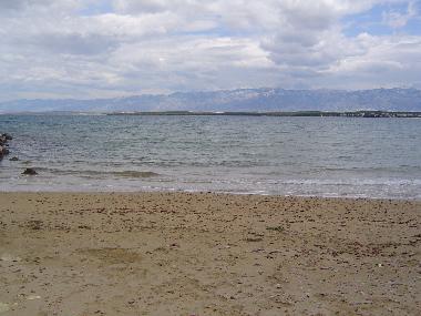 Strand bei Niedrigwasser