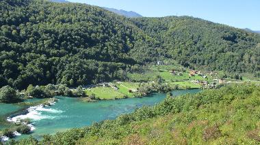 Die Lage des Hauses (Eingang zum Nationalpark)