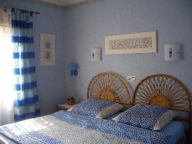 Schlafzimmer Blau