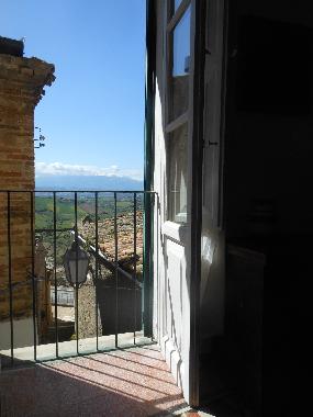 Blick aus dem Wohnzimmer Parterre