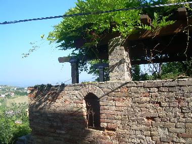 Blick aus dem Kchenfenster