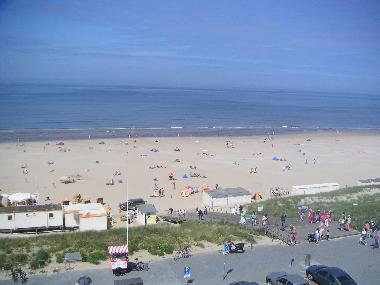 Egmond aan Zee hat ein sauberes Strand.