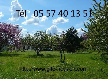 Ferienhaus in Castillon la Bataille (Gironde) oder Ferienwohnung oder Ferienhaus