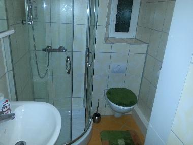 Bad mit WC und Dusche