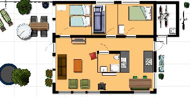 Ferienhaus in Schoorldam (Noord-Holland) oder Ferienwohnung oder Ferienhaus
