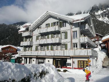 Haus im Winter
