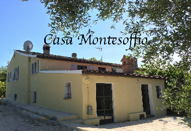 Ferienhaus in Barchi (Pesaro e Urbino) oder Ferienwohnung oder Ferienhaus