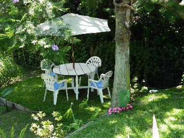 Sitzgelegenheit im garten