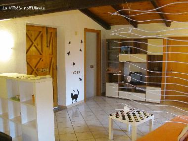 Wohnraum mit Schlafsofa