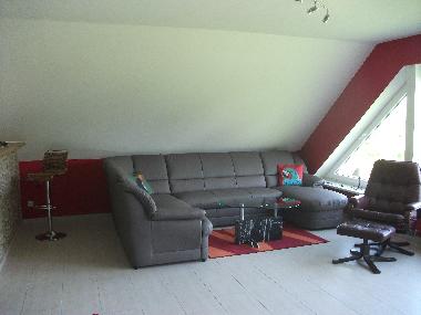 Sitzecke (Dachgeschosswohnung)