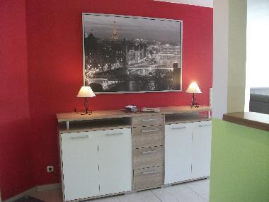 Essecke/WoZi. (Dachgeschosswohnung)