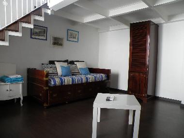 Wohnzimmer Apartment Napoli