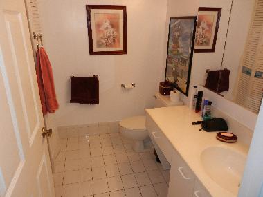 Bad mit Badewanne und WC