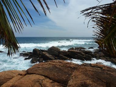 sdl. Punkt Sri Lankas --- Dondra --- 8000 km bis zur Antarktis