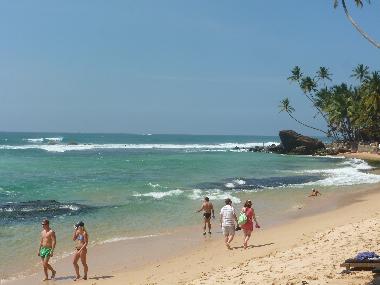Strand, ca. 2 km von Villa entfernt, gut durch Dschungel mit Scooter erreichbar