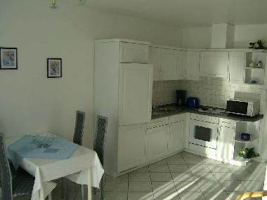 Ess- / K�chenbereich im Haus Sonnenstrahl in Dorum Neufeld an der Nordsee