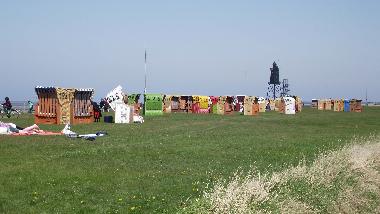 Strand in Dorum Neufeld an der Nordsee