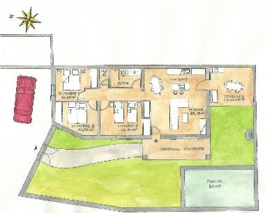 Villa in Moustiers sainte marie (Alpes-de-Haute-Provence) oder Ferienwohnung oder Ferienhaus