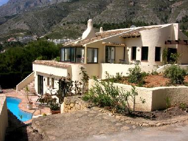 Villa in Altea La Vella (Alicante / Alacant) oder Ferienwohnung oder Ferienhaus