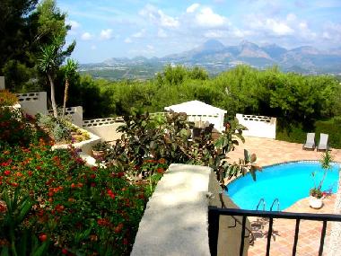Villa in Altea La Vella (Alicante / Alacant) oder Ferienwohnung oder Ferienhaus