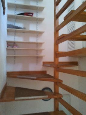 Aufgang zur Dachterrasse