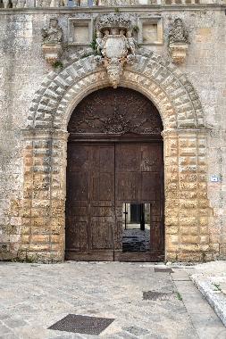 Schloss / Burg in Specchia (Lecce) oder Ferienwohnung oder Ferienhaus