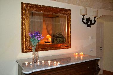 Schloss / Burg in Specchia (Lecce) oder Ferienwohnung oder Ferienhaus