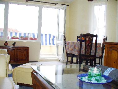 Die Wohnung ist sdstlich gelegen.