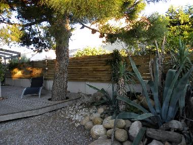 Blickdichter Gartenbereich