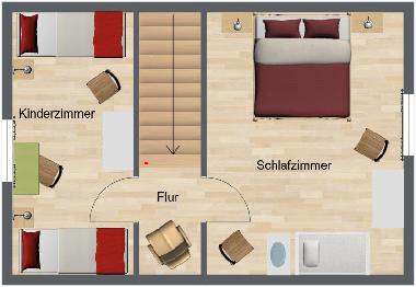 Grundriss Obergeschoss