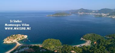 Villa in Budva (Montenegro) oder Ferienwohnung oder Ferienhaus