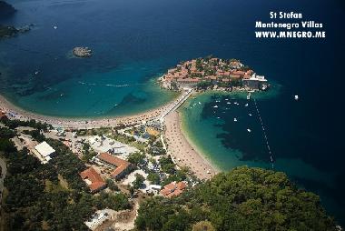 Villa in Budva (Montenegro) oder Ferienwohnung oder Ferienhaus