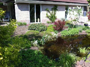 Sehr schne garten mit 3 Terassen