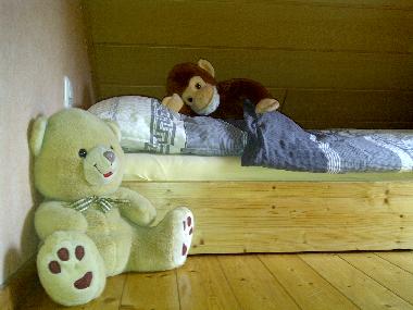 Schlaf- und Spielbereich f�r ein Kind