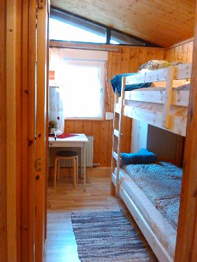 Schlafzimmer mit Etagenbett