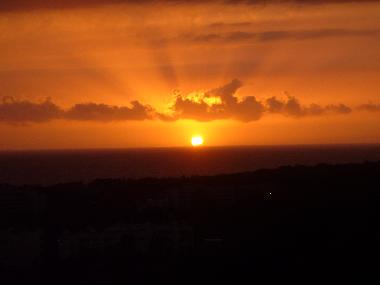 Sonnenuntergang in Avsallar