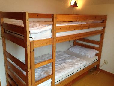 Etagenbett im Erdgeschoss
