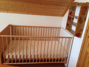 Hier schlafen unsere kleinen Gste ruhig und sicher
