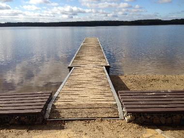 Rollstuhlgerechter Zugang zum Useriner See