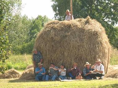 Schober fast fertig--kleine Pause
